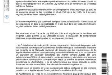 Informe de fiscalización de Intervención favorable/TA.